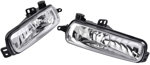 Frawacy Juego de faros antiniebla delanteros izquierdo derecho 1874688 1874687, reemplazo para Focus MK3 Grand C-Max Mondeo Mk5 Transit Custom F1EB-15A255-AB F1EB-15A254-AB F1EB15A255AB F1EB15A254AB
