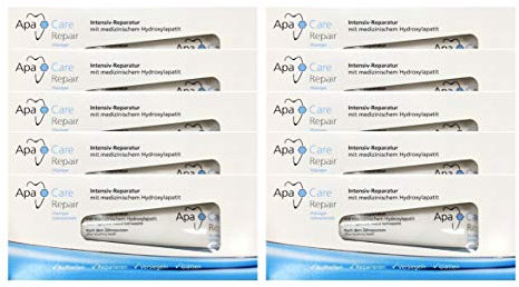 10x ApaCare Repair Intensiv-Reparatur Gel Zahncreme 30ml