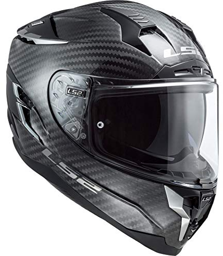 LS2 Motorradhelm Challenger Solid Carbon, XXL