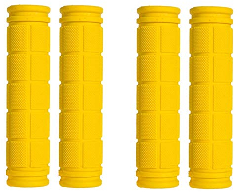 PLATT cykelhandtag halkfria mjuka gummi cykelhandtag för BMX MT för cykel/MTB/BMX (2 par)