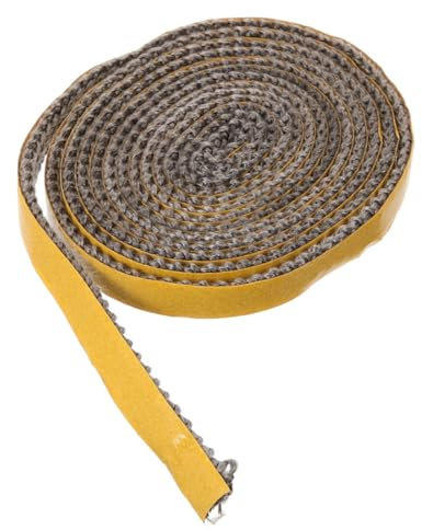 Cabilock Junta De Estufa Para Chimenea De Leña Autoadhesiva Cinta Adhesiva Plana Para Estufas De Leña y Hornillos De Madera Reemplazo Repuesto