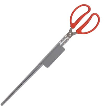 PRETYZOOM clip di pinza cucina pinza barbecue pinza per aragoste cucina delle pinze martello a spillo Presa clip di loach robusto morsetto per anguille Acciaio inossidabile rosso