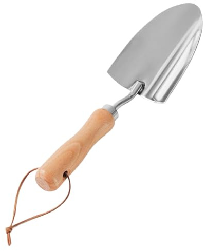 Trädgårdsskyffel | Rostfritt stål handspade - lättanvänd i rostfritt stål för trädgårdsarbete utomhus för nybörjare