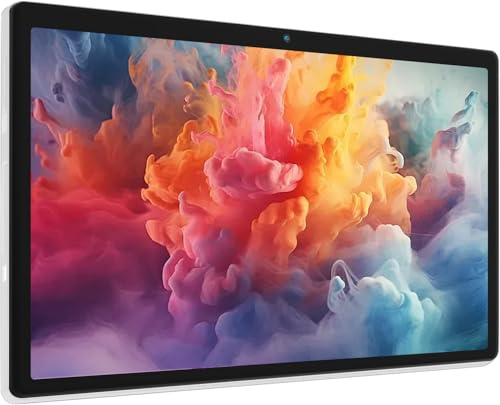 MUISOO Tablette Android 15, Octa-Core 10 Pouces, 20Go + 64Go (Extensible à 1 TB), Tablette Android avec Bluetooth 5.3, WiFi 6, Double Appareil Photo, 5 MP + 8 MP, Face ID, 4G dongle sans Fil (Noir)