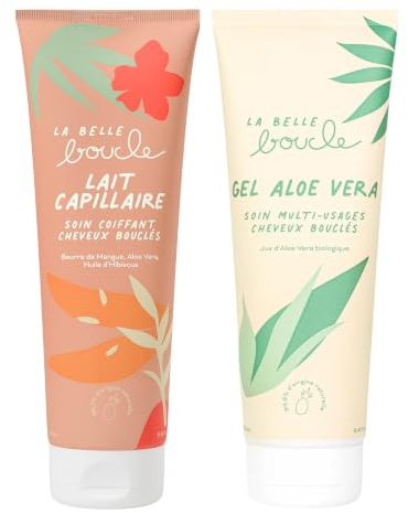 La Belle Boucle - Duo Coiffant Lait Capillaire et Gel Aloe Vera