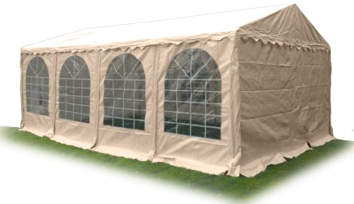 AMBISPHERE Partyzelt Classic Plus 5x6 m - wasserdicht -Pavillon PVC Plane 850 N - Festzelt - Bierzelt Wasserdicht, UV-Resistent & Feuerhemmend in mit 5 Jahren Garantie