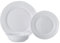Maxwell & Williams Cashmere Cosmos Tafelservice mit Rand, 12-teilig, in Geschenkbox