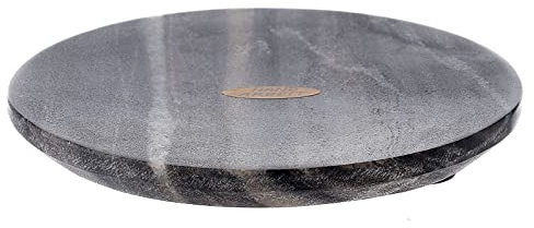 Holyart Portavelas y candeleros: Plato portavela Piedra Natural diámetro 14 cm
