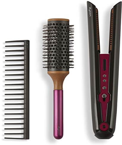 Casdon 73352 Dyson Corrale Styling-Set | Sichere Spielzeug-Glätteisen für Kinder ab 3 Jahre | Mit realistischen Lichtern und Geräuschen