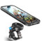 Cozycase Handyhalterung Fahrrad für iPhone 16 Pro Wasserdicht - 【Sofortige Entriegelung und Verriegelung】 Bike Phone Holder/Mount Handy Halterung Motorrad Lenker Rennrad Scooter MTB Waterproof