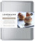 LEHRMANN Plaque perforée 46,5 x 38,5 cm Plaque de cuisson pour baguette Plaque à pizza Compatible avec four AEG