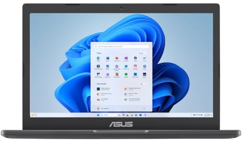 ASUS Vivobook Go 11.6” HD Slim Laptop, Intel Dual Core N4500, Intel Graphics, 4GB, 128GB, Windows 11 Home, SonicMaster, ErgoSense, Black, L210KA-ES04
