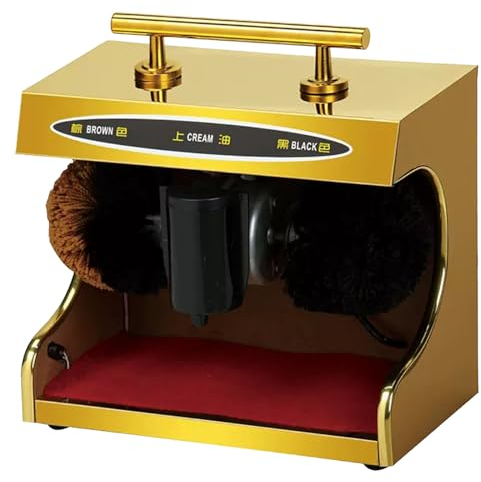 Miuxe Cireuse À Chaussures, Cireuse À Chaussures Automatique, Induction Automatique, Électrique, Titane, Hôtel Commun 220V Portable