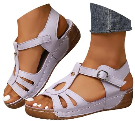 Pavers Sandals For Women,Beach Sliders Women Sommer,Walking Summer Beach Arch Support Casual Dressy Shoes For Elastic Ankle Strap Bohemian Shoes Washable Athletic Casual Walking Shoes Slipper