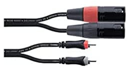 Cordial Cavo audio doppio XLR maschio/RCA 6 m