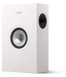KEF Q4 Meta Enceinte Murale Centrale/LCR HiFi, Blanc Satin | Musique | TV & Home Cinema | Jeux vidéo | 2 Voies Bass Reflex | Haut-Parleur Uni-Q avec Mat 130 mm