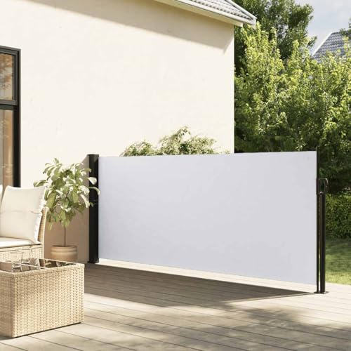 Refined Toldo Lateral retráctil Blanco 100x300 cm
