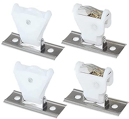 VINTORKY Serrature Per Tende Accessori Per Tende Resistente e Facile Da Installare Adatto Per Bambù e