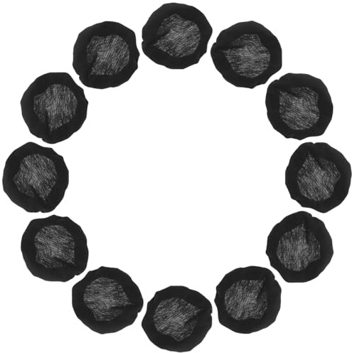 Alipis Copriauricolari Elasticizzati Lavabili 12 Pezzi per Cuffie 9-11 Cm, Copertura Protettiva Traspirante Anti-sudore per Padiglioni Auricolari, Accessori Riutilizzabili per