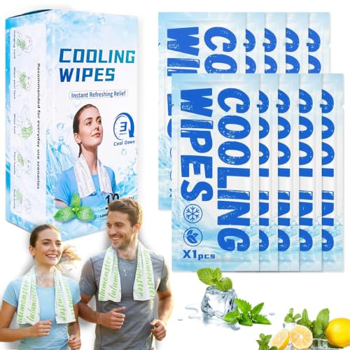 Lingettes de refroidissement pour le corps, énormes serviettes rafraîchissantes, lingettes à sensation de glace pour temps chaud, camping, gym, yoga, marathon, surdimensionnées et extra-épaisses