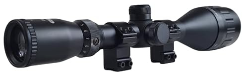 Ottica per Carabina ad Aria Compressa 4-12x50 AO CON ATTACCHI CANNOCCHIALE MIRINO per SLITTA DA 11MM 4,5