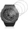 Funrae Schutzfolie Kompatibel mit Casio G-Shock GA-B2100 /GA-B2100 für Panzerglas, [4 Stücke] Blasenfreie HD Anti-Kratz Displayschutzfolie Wasserdicht Härtegrad 9H Displayschutz Film - Transparent