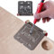 Wjelet Modern Aluminum Matte Hinge Jig, 35mm, Cabinet, Door, Kitchen, Adjustable Drilling Template Kit
