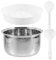Operitacx Rice Cooker Accessory Stainless Steel 304 Inner Pot Reusable Liner for/Cookers