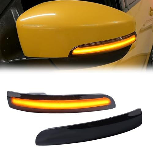 Sequential LED Door Wing Mirror Indicator Compatible with Ford Kuga