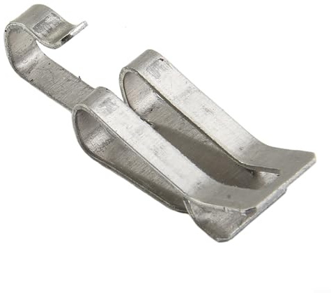 Clips de cable de techo y espaciadores para instalación de cables de deshielo que proporcionan una fijación segura en azulejos de pizarra e inclinados hechos de aluminio