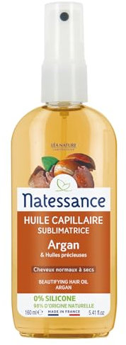 Natessance Huile de Beauté Capillaire Cheveux Normaux à Secs 150 ml