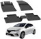 Sahler Fußmatten Automatten kompatibel mit Renault Clio 2019-2024 | 4.5D Premium TPE Gummi Antirutsch Gummimatten Wasserdicht Car Auto Matte Schwarz