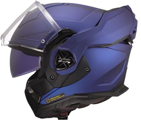 LS2, Modularer Motorradelm ADVANT X SOLID Navy Blue