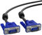 OcioDual Cable Alargador 15 Pin D-Sub DSub SVGA VGA Doble Macho M-M para Pantalla Ordenador de Mesa Portátil Monitor Proyector