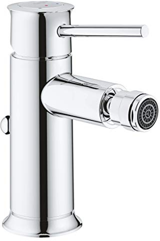 GROHE Mitigeur monocommande Bidet Start Classic, robinet avec tirette de vidage, mousseur à économique d'eau et orientable, chromé, 23785000 (Import Allemagne)