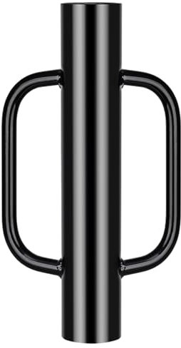 Gtongoko Fence Post Driver, Rammer 12LB Heavy Duty Hand Post Pounder with Handle for U Fence Post, Post Hole Diggers, Black