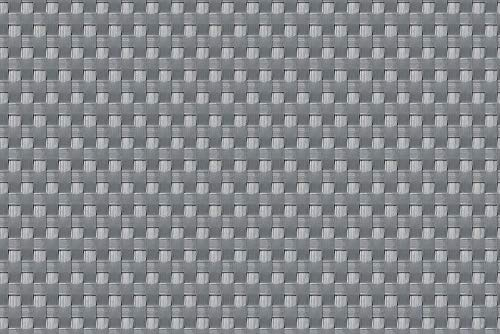 Sellon24 RD17-silver Grey - Revestimiento para balcones (100 cm de alto, poliratán), color gris plateado
