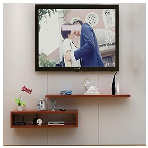 WFENG Hängender TV-Schrank/Tv Hängeschrank,Mit Offene Fächer,Aus Hochwertiger Spanplatte,Für Schlafzimmer/Wohnzimmer Oder Küchen/E / 95×20×15cm