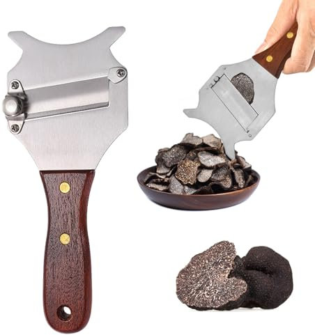 Pialla al tartufo, affettatrice per formaggio, grattugia per tartufo, pialla per parmigiano, vincitore del test per formaggio, grattugia in acciaio inox, grattugia al tartufo, taglierina per burro,