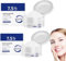 Polvo de hidroxiapatita microcristalina, pasta dental con nanohidroxiapatita, reparación natural del esmalte, polvo dental de limpieza profunda, aliento fresco (2 piezas)