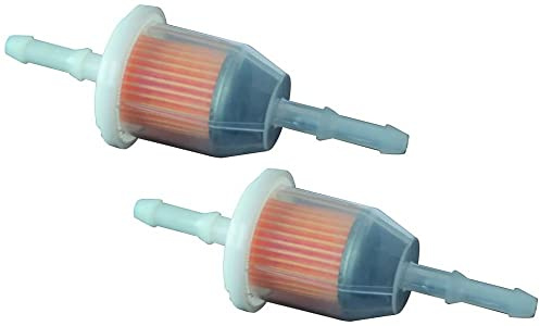2x BENZINFILTER 6/8 mm KRAFTSTOFFFILTER PETROL FILTER
