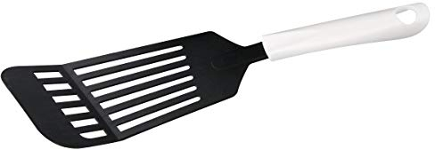 FACKELMANN - Paletta per arrosti Arcadalina, in plastica, Bianco/Nero, ca. 32 cm