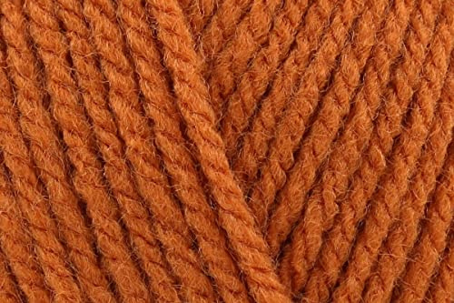 Sirdar Hayfield Bonus DK Crochet Yarn, 100% Acrylic Double Knitting Wool for Toys Jumpers & Sweaters - 100g Ball - Auburn (581) - Single (1 Ball)