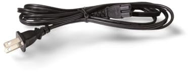 2-Prong Printer Power Cable Cord Figure 8 Compatible with Canon PIXMA and More