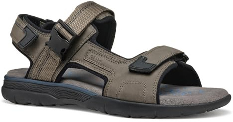 Geox - U SPHERICA EC5 B, Sandalia Deportiva Hombre, Dove Grey,