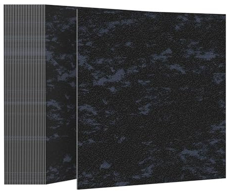 FIVMEN Lot de 27 revêtements de sol en PVC - 30 x 30 cm - Carreaux adhésifs - Imperméable - Antidérapant - Pour salon, cuisine, salle de bain (S29, 2,5 m²)