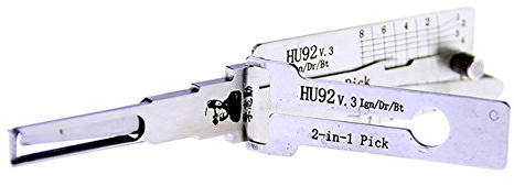 Loboo Idea Original LiShi HU92 V.3 2 in 1 Car Pick And Decoder Tool Auto Pick Pick Set
