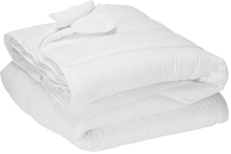 Pikolin Home - Edredón Nórdico 220x250 cm - DUO 4 Estaciones 150+300 gr Fibra Suave y Transpirable - Relleno para Todo el Año, Fácil Lavado, Hipoalergénico, Unible por Corchetes, para Cama 160 cm