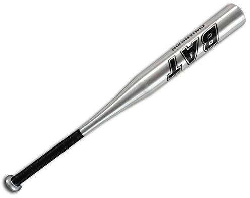 SI Aluminium Metal Baseball Bat Lightweight 30'' Full Size Youth Adult SILVER