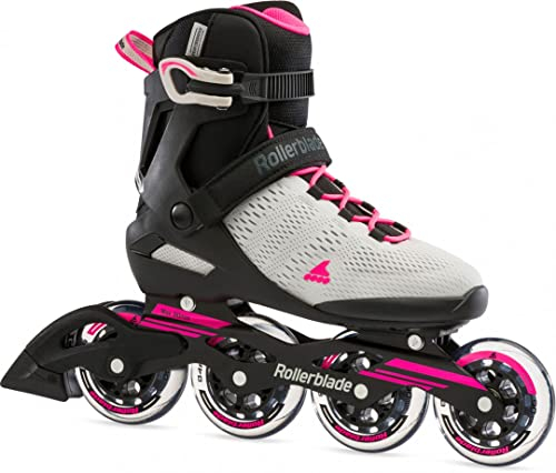 Rollerblade Damen Sirio 90 Inlineskate, Cool Grey/Candy Pink, 230